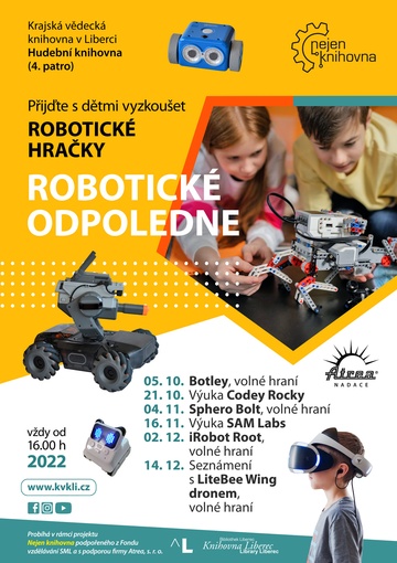 Plakát Robotické odpoledne