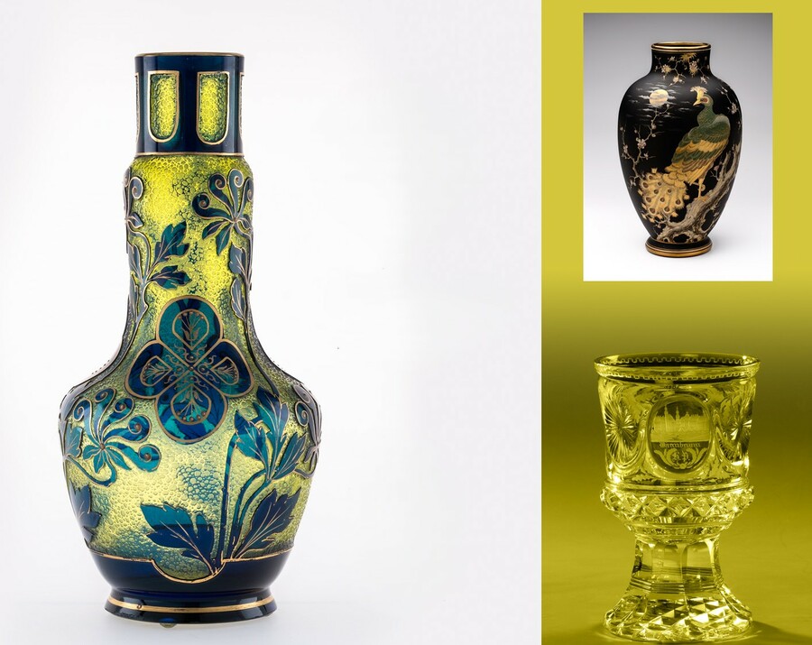 Plakát Dějiny českého skla