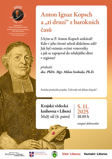 Plakát Anton Ignaz Kopsch a „ti druzí“ z barokních časů