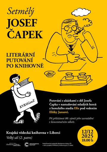 Plakát Setmělý Josef Čapek