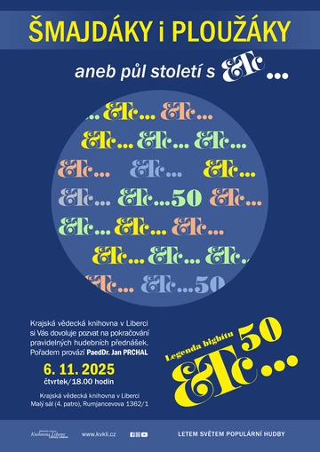 Plakát Šmajdáky i ploužáky aneb půl století s Etc.