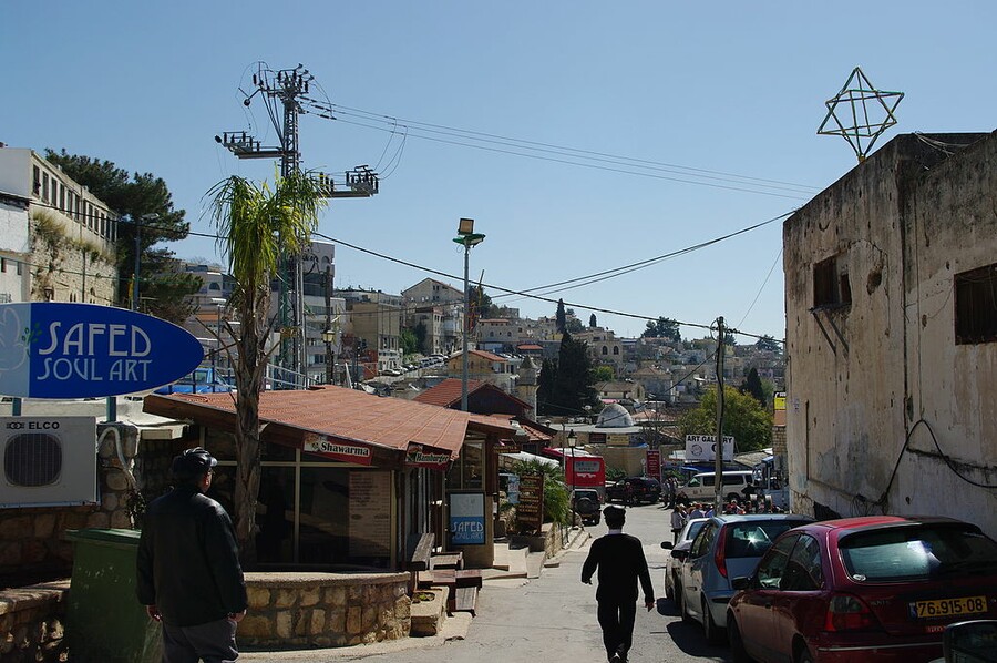 Plakát Safed - svaté město judaismu
