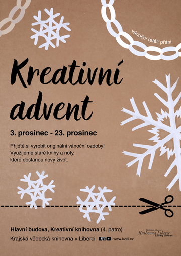 Plakát Kreativní advent