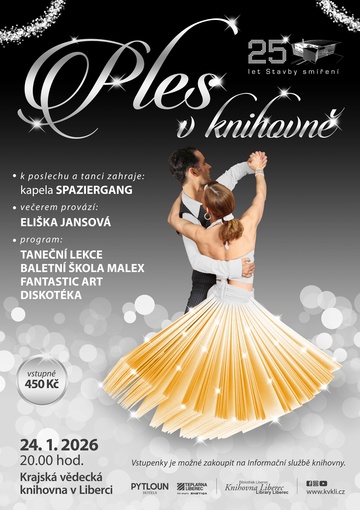Plakát Ples v knihovně