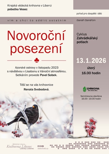 Plakát Novoroční posezení