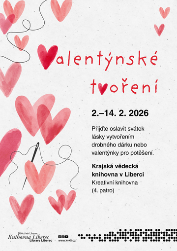 Plakát Valentýnské tvoření