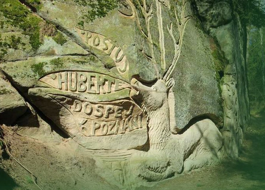 Plakát Skalní reliéfy Libereckého kraje