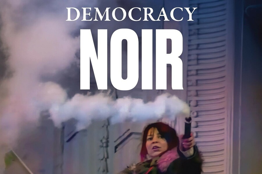 Plakát Demokracie Noir