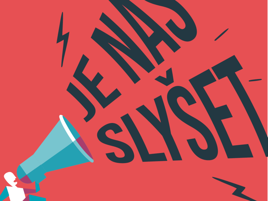 Plakát Je nás slyšet!