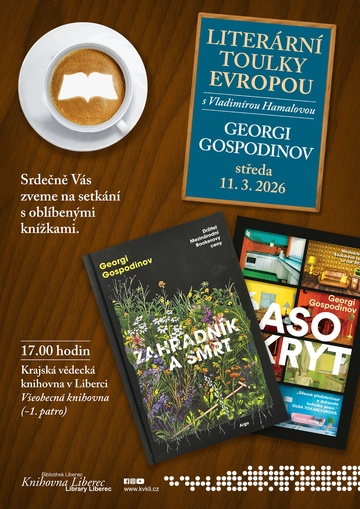 Plakát Literární toulky Evropou – Georgi Gospodinov