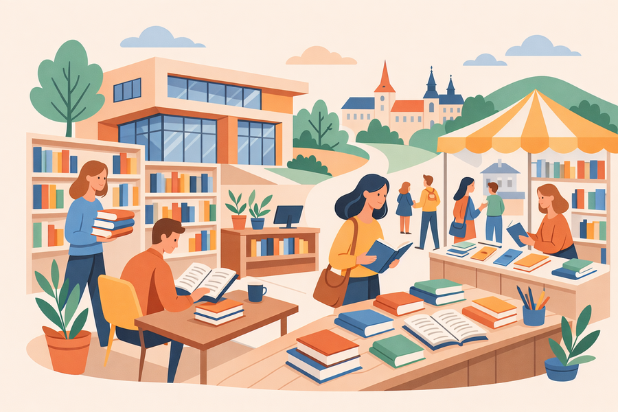 Plakát Návštěva knižního veletrhu Svět knihy 2026