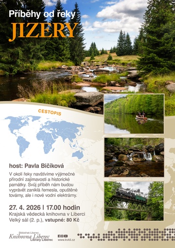 Plakát Pavla Bičíková: Příběhy od řeky Jizery