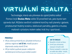 VIRTUÁLNI REALITA - plakát