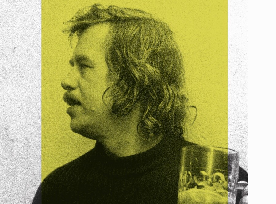 Plakát Havel 90 aneb Havel pod Ještědem