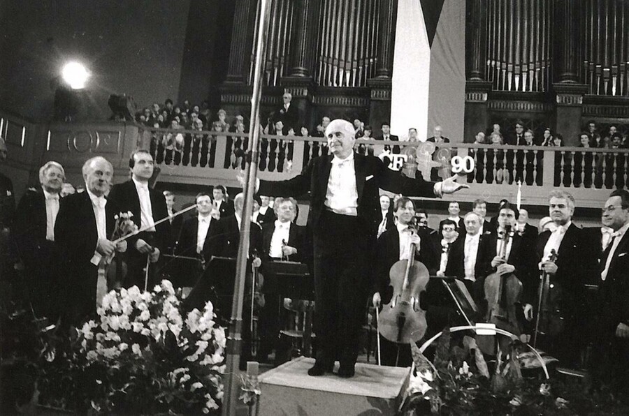 Plakát Hudební večer: Václav Neumann