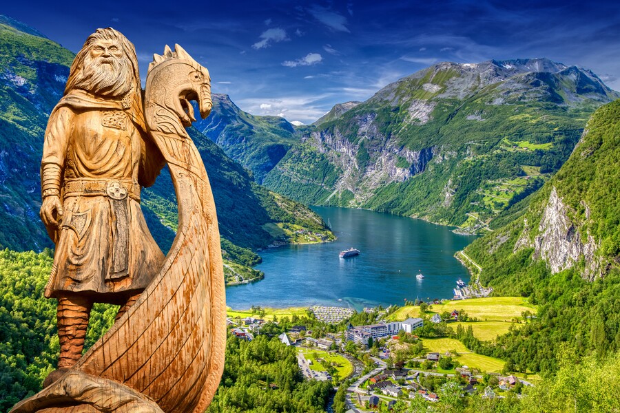 Plakát Martin Loew - Norsko