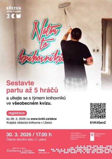 Plakát Natři to knihovníkům