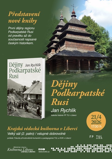 Plakát Jan Rychlík: Dějiny Podkarpatské Rusi