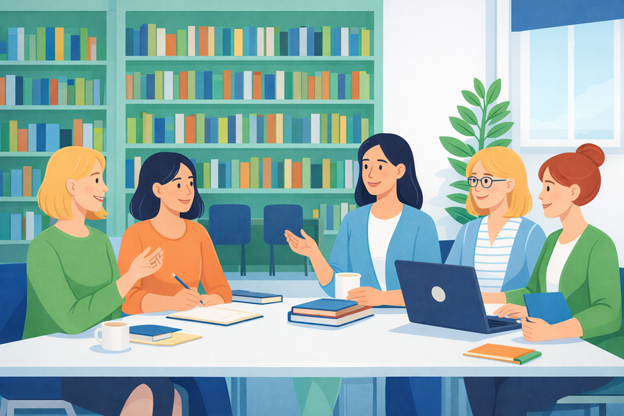 Plakát Porada městských knihoven okresu Liberec