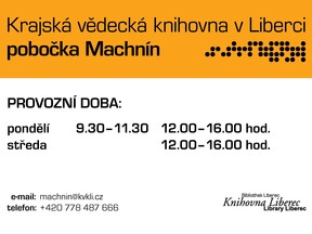 Machnín - otevírací doba