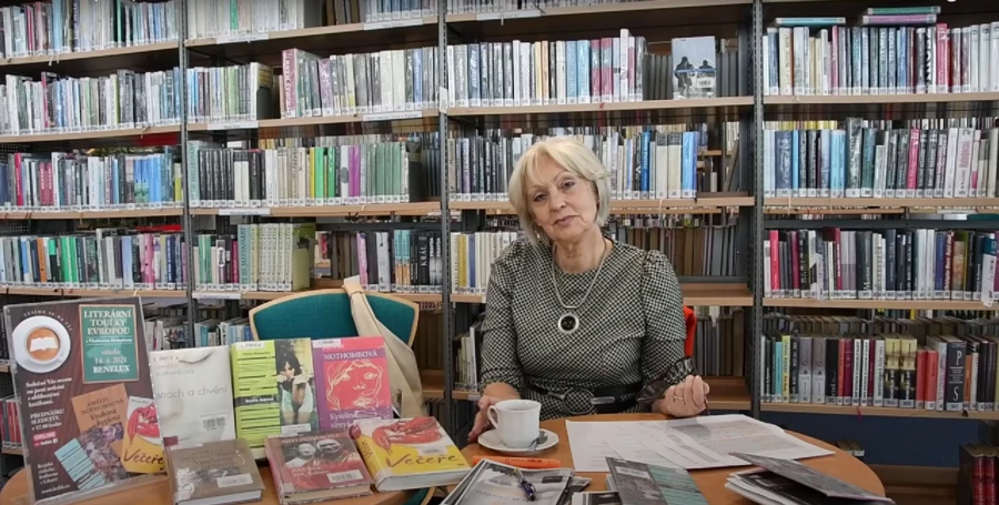 Plakát Literární toulky Evropou – Mariusz Szczygieł                               