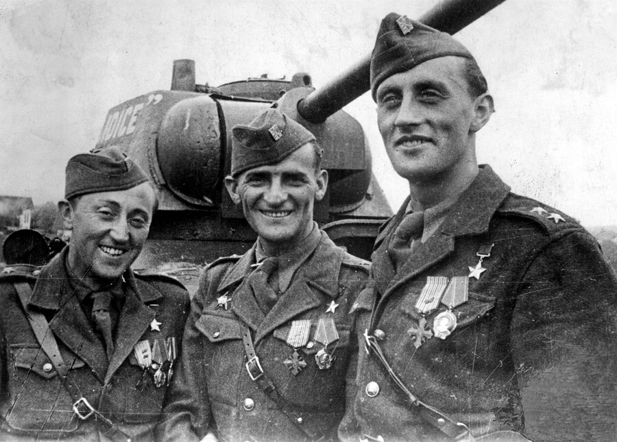 Plakát Československé jednotky v SSSR 1941–1945