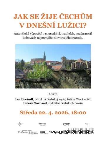 Plakát Jak se žije Čechům v dnešní Lužici?