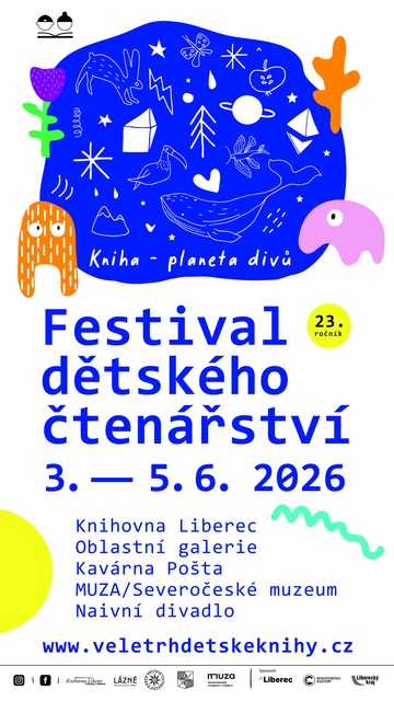 Plakát Festival dětského čtenářství