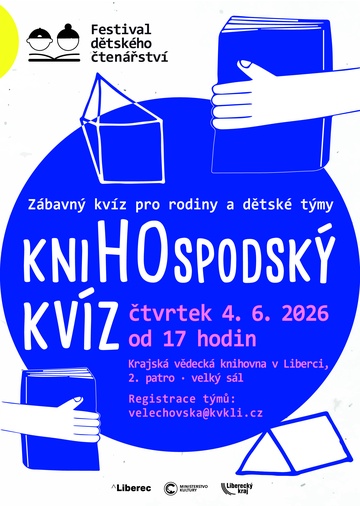 Plakát KNIHOspodský kvíz