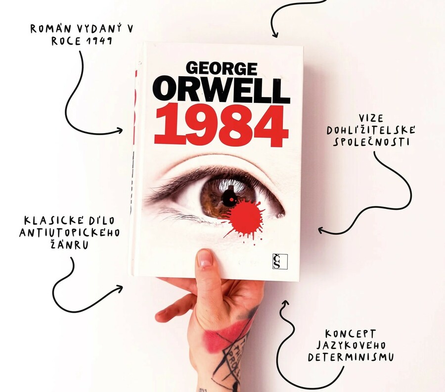 Plakát Načteno George Orwell: 1984 / Farma zvířat