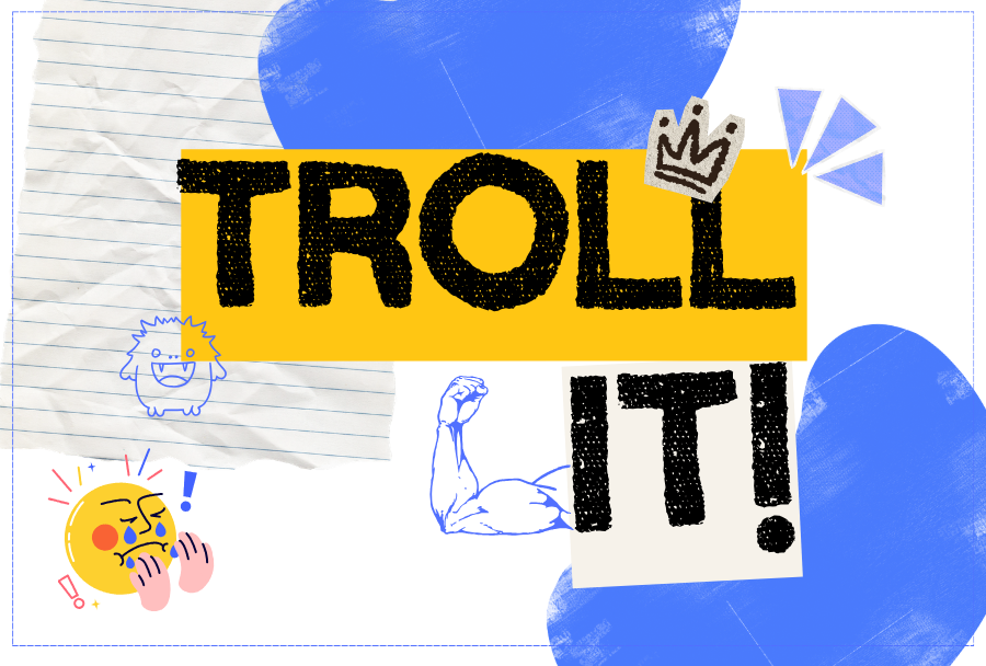 Plakát Troll it! 