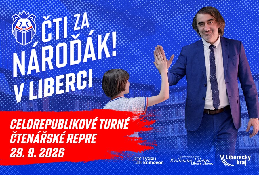 Plakát Čti za nároďák! - v Liberci