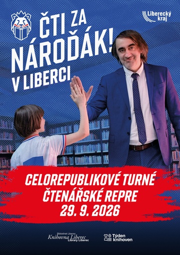 Plakát Čti za nároďák! - v Liberci