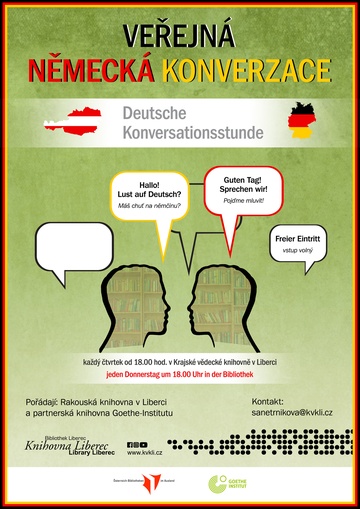 Plakát Veřejná německá konverzace