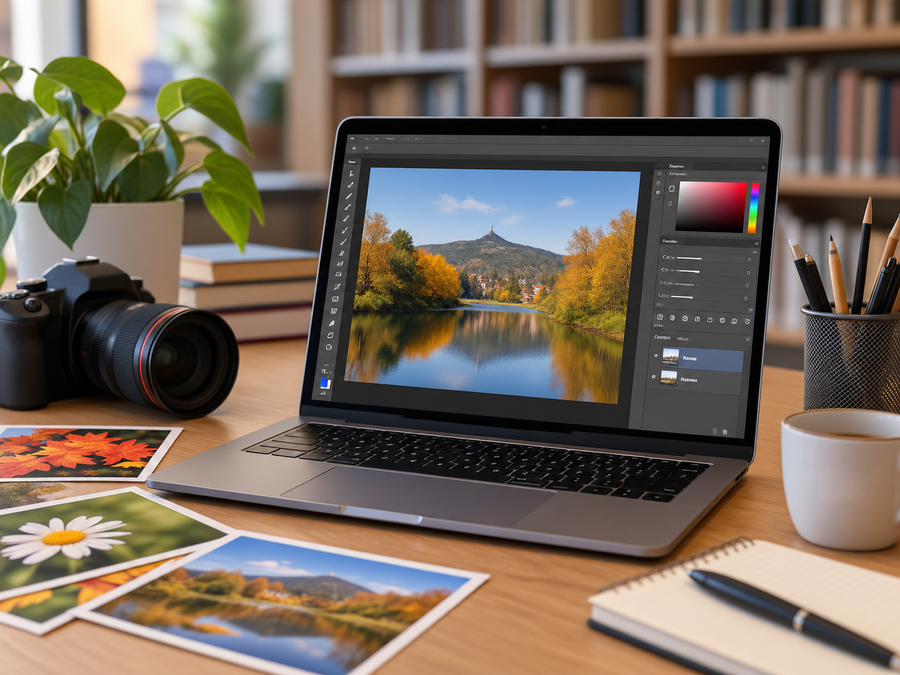 Plakát Photopea - úvod do úpravy fotografií 2. část