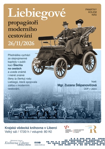 Plakát Liebiegové – propagátoři moderního cestování