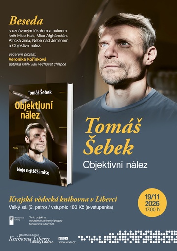 Plakát Tomáš Šebek: Objektivní nález