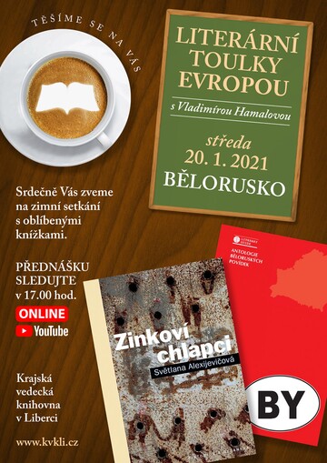 Plakát Bělorusko – Literární toulky Evropou