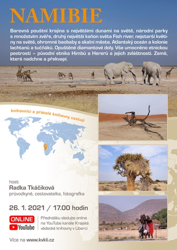 Plakát Namibie