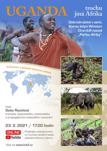 Plakát Uganda – trochu jiná Afrika