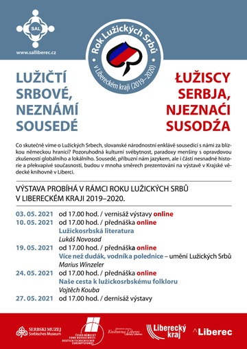 Plakát Lužičtí Srbové, neznámí sousedé