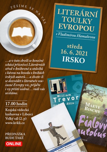 Plakát Irsko - Literární toulky Evropou