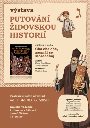 Plakát Putování židovskou historií