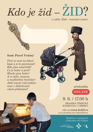 Plakát KDO JE ŽID - žid?
