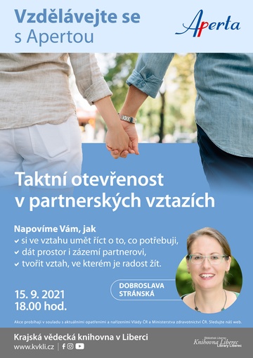 Plakát Taktní otevřenost v partnerských vztazích