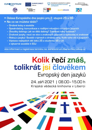 Plakát Evropský den jazyků