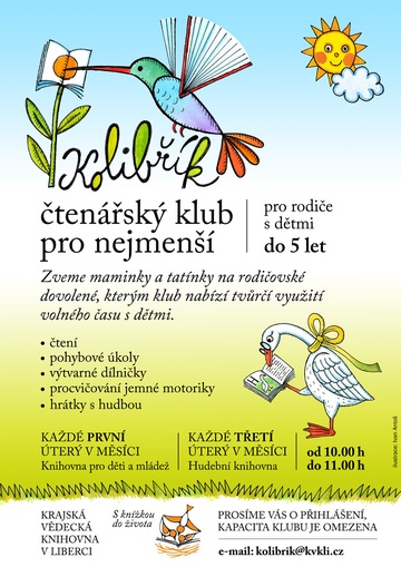 Plakát Kolibřík - pozor zrušeno