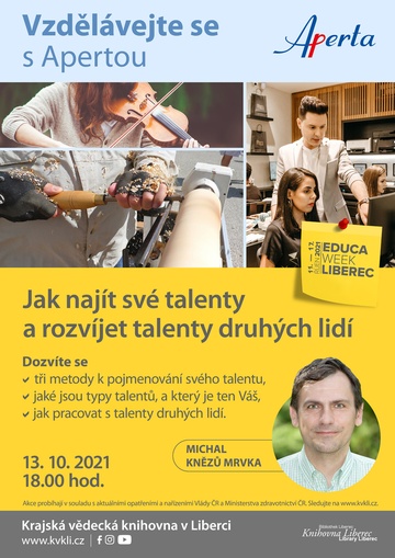 Plakát Jak najít své talenty a rozvíjet talenty druhých lidí