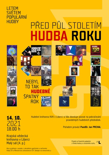 Plakát Před půl stoletím...hudba roku 1971