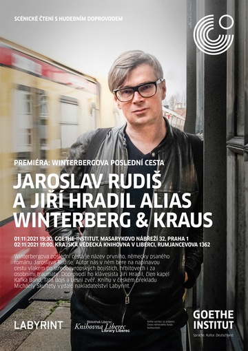 Plakát Jaroslav Rudiš a Jiří Hradil alias Winterberg & Kraus